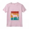 Donna Retrò Inglese Foxhound Maglietta con Collo a V - Fantastico Regalo per Amanti dei Cani - Acquista Online!