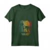 Retro Vintage Design Inglese Foxhound Cane Maglietta con Collo a V - Ideale per Addestratori e Appassionati di Cani