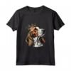 Inglese Foxhound Cane Razza Indossare Corona Maglietta - Regalo per Amanti del Foxhound Inglese - Re della Razza