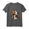 Inglese Foxhound Cane Razza Indossare Corona Maglietta - Regalo per Amanti del Foxhound Inglese - Re della Razza