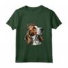 Inglese Foxhound Cane Razza Indossare Corona Maglietta - Regalo per Amanti del Foxhound Inglese - Re della Razza
