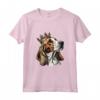 Inglese Foxhound Cane Razza Indossare Corona Maglietta - Regalo per Amanti del Foxhound Inglese - Re della Razza
