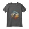 Donna Inglese Foxhound Dog Retro Vintage Design Maglietta con Collo a V - Ideale per Amanti e Addestratori di Cani