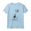 Cane Seduto Inglese Foxhound Maglietta - Ideale Regalo per Amanti dei Cani Foxhound Inglesi - Acquista Online