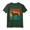 Retrò Inglese Foxhound - Foxhound Arte - Maglietta unica per amanti dei cani - Regalo ideale per uomini e donne