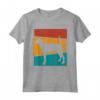 Retrò Inglese Foxhound - Foxhound Arte - Maglietta unica per amanti dei cani - Regalo ideale per uomini e donne