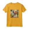 Foxhound Inglese Cane Giardino Fiori Pittura - Maglietta per Mamma e Papà, Ideale Regalo per Proprietari di Cani - Leggera e Confortevole