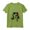 Donna Bandiera inglese Foxhound Dog 4 luglio America USA Maglietta con Collo a V - Regalo per Proprietari Foxhound Inglesi - Perfetto per il 4 luglio e Altre Occasioni