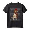 Ugly Christmas Xmas Foxhound Inglese Natale Maglietta - Regalo Divertente per Amanti dei Cani - Abbigliamento Natalizio Unico