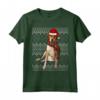Ugly Christmas Xmas Foxhound Inglese Natale Maglietta - Regalo Divertente per Amanti dei Cani - Abbigliamento Natalizio Unico
