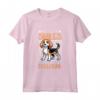 Corridore e Foxhound Inglese Maglietta - Miles of Smiles - Ideale per Amanti della Corsa e Cani Foxhound Inglesi