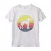 Design Retrò Di Cani Foxhound Inglesi Maglietta - Silhouette Vintage Per Amanti Del Foxhound Inglese