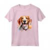 Inglese Foxhound Ritratto - Maglietta Opere d'arte per Proprietari di English Foxhound - Regalo Unico per Amanti dei Cani