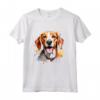Inglese Foxhound Ritratto - Maglietta Opere d'arte per Proprietari di English Foxhound - Regalo Unico per Amanti dei Cani