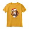 Design Semplice con Divertente Cane Foxhound Inglese - Woofy Christmas Maglietta per Natale - Regalo per Amanti dei Cani