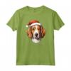 Design Semplice con Divertente Cane Foxhound Inglese - Woofy Christmas Maglietta per Natale - Regalo per Amanti dei Cani
