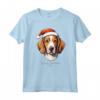 Design Semplice con Divertente Cane Foxhound Inglese - Woofy Christmas Maglietta per Natale - Regalo per Amanti dei Cani