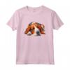 Foxhound Inglese Pigro Maglietta - Design Unico per Amanti dei Cani da Caccia