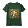 Inglese Foxhound Cane Mamma Papà Pianta Amante Nascondere nelle Foglie - Maglietta Leggera per Proprietari di Foxhound - Regalo Unico per Natale, Ringraziamento, Compleanni o San Valentino