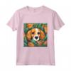 Inglese Foxhound Cane Mamma Papà Pianta Amante Nascondere nelle Foglie - Maglietta Leggera per Proprietari di Foxhound - Regalo Unico per Natale, Ringraziamento, Compleanni o San Valentino