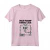Donna Dog Barking Logic - Divertente Maglietta English Foxhound per Amanti dei Cani - Ideale per Regalo di Compleanno o Natale
