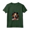 Donna Foxhound Inglese Maglietta con Collo a V - Design Divertente - Ideale per gli Amanti dei Cani da Caccia