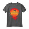 Tramonto Inglese Foxhound Maglietta - Regalo Unico per Amanti del Foxhound - Acquista Online
