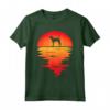 Tramonto Inglese Foxhound Maglietta - Regalo Unico per Amanti del Foxhound - Acquista Online