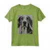Cool Inglese Foxhound Ritratto in Bianco e Nero - Maglietta per Amanti dei Cani - Ideale come Regalo per Natale, Ringraziamento o Compleanni