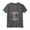 Donna Mamma di Foxhound Inglese - Maglietta con Collo a V per Donne Amanti dei Cani - Ideale per Allevatrici e Proprietarie di Foxhound