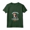 Donna Mamma di Foxhound Inglese - Maglietta con Collo a V per Donne Amanti dei Cani - Ideale per Allevatrici e Proprietarie di Foxhound