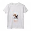 Donna Mamma di Foxhound Inglese - Maglietta con Collo a V per Donne Amanti dei Cani - Ideale per Allevatrici e Proprietarie di Foxhound