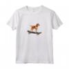 Divertente Skateboard Inglese Foxhound per Cani - Maglietta per Amanti degli Animali Domestici - Regalo Originale per Cani Mamma o Papà