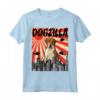 Divertente Retro Giapponese Dogzilla Inglese Foxhound Maglietta - Regalo per Amanti dei Cani - Design Unico per Amici e Familiari