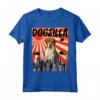 Divertente Retro Giapponese Dogzilla Inglese Foxhound Maglietta - Regalo per Amanti dei Cani - Design Unico per Amici e Familiari