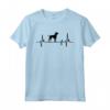 Design Di Battito Cardiaco Foxhound Inglese Maglietta - Ideale per Addestratori e Proprietari di Cani Foxhound Inglesi
