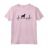 Design Di Battito Cardiaco Foxhound Inglese Maglietta - Ideale per Addestratori e Proprietari di Cani Foxhound Inglesi