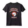 Mamma di English Foxhound - Maglietta per Amanti dei Cani - Design Divertente per mostrare l'Orgoglio del tuo Foxhound Inglese