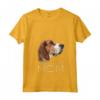 Donna Mamma Foxhound Inglese Maglietta con Collo a V - Design Inglese Foxhound Mum Mommy Mams - Regalo Unico per Amanti dei Cani