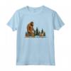 Divertente Inglese Foxhound Bigfoot Cane che Cammina - Maglietta per Proprietari di Foxhound e Amanti dei Cani - Regalo Unico per Natale o Compleanni