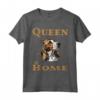 Inglese Foxhound Cane Razza Indossare Corona Maglietta - Regalo Unico per Amanti dei Cani Foxhound Inglesi
