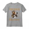 Inglese Foxhound Cane Razza Indossare Corona Maglietta - Regalo Unico per Amanti dei Cani Foxhound Inglesi