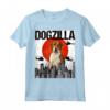 Canezilla Dogzilla Giapponese English Foxhound Maglietta - Divertente Regalo per Amanti dei Cani - Con Detti Vintage