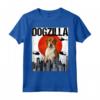 Canezilla Dogzilla Giapponese English Foxhound Maglietta - Divertente Regalo per Amanti dei Cani - Con Detti Vintage