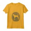 Donna Inglese Foxhound DNA I Impronte Digitali - Maglietta English Foxhound con Collo a V - Regalo per Amanti del Cane