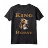 Inglese Foxhound Cane Razza Indossare Corona Maglietta - Regalo Unico per Amanti del Foxhound inglese