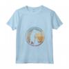 Donna Retro Stile Inglese Foxhound Dog Maglietta con Collo a V - Design Vintage per Amanti del Foxhound Inglese