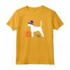 Costume da Cane di Halloween con Cappello da Strega Inglese Foxhound Maglietta - Ideale per Amanti dei Cani e Feste a Tema Halloween