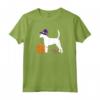 Costume da Cane di Halloween con Cappello da Strega Inglese Foxhound Maglietta - Ideale per Amanti dei Cani e Feste a Tema Halloween
