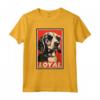 Inglese Foxhound Leale - Vintage Pet Mamma Papà Maglietta - Ideale per Regalo Divertente a Natale o Compleanni